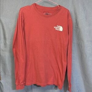 THE NORTH FACE Men's  Size M Crew Neck Cotton salmon color Pullover
